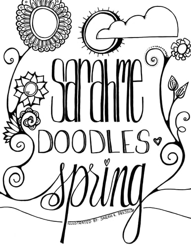 SarahMe Doodles Spring