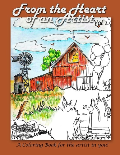 From the Heart of an Artist A Coloring Book for the Artist in You!