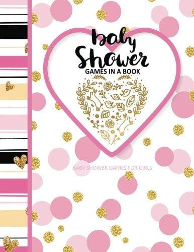 Baby Shower Games for Girls Baby Shower Games in a Book European Edition Baby Shower Party Favours in All Departments