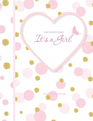 Baby Shower Games It's a Girl European Edition
