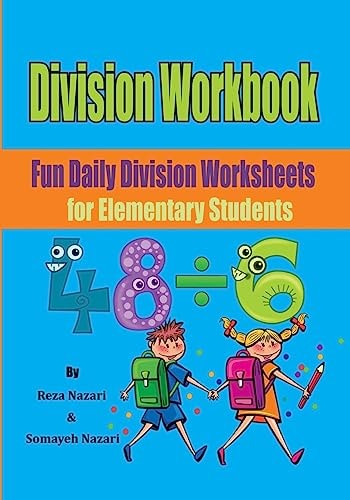 Division Workbook Fun Daily Division Worksheets for Elementary Students