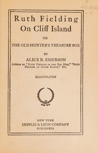 Ruth Fielding on Cliff Island