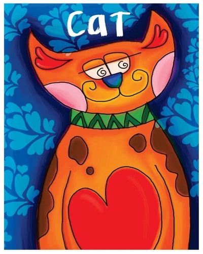 Cat Cat Coloring Books for Kids and Teens: Stress Relieving Cats Designs (Color Fun!) 2017