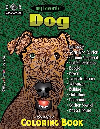 My Favorite Dog Coloring Book