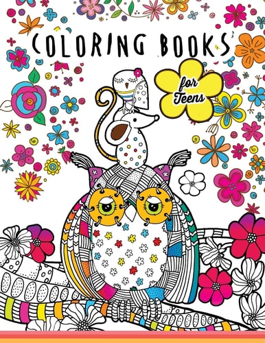 Coloring Books for Teens Kawaii Doodle Pattern Inspirational Coloring Books for Adutls