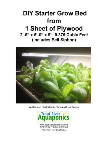 DIY Starter Grow Bed from 1 Sheet of Plywood