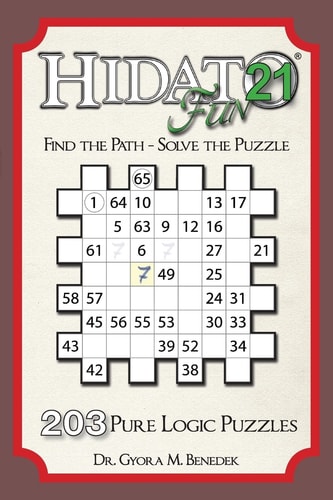Hidato Fun 21 203 New Logic Puzzles