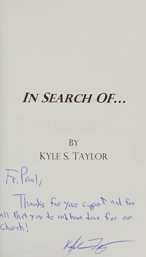 In Search Of...