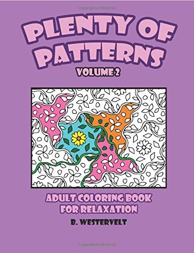 Plenty of Patterns Adult Coloring Book for Relaxation