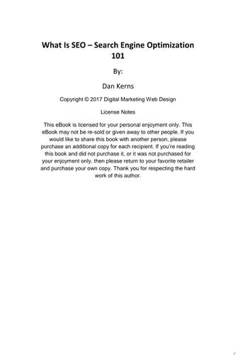 OnPage Search Engine Optimization Best Practices