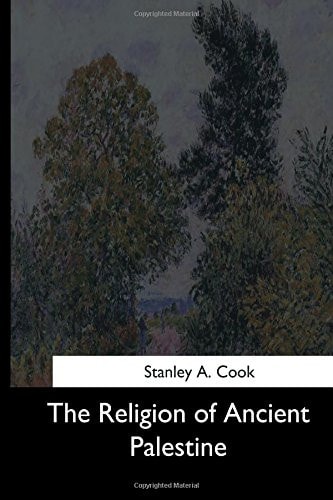 The Religion of Ancient Palestine