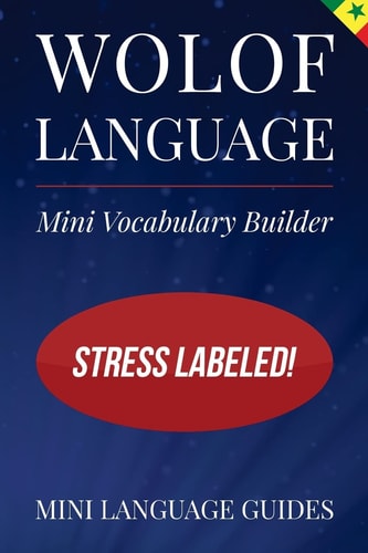 Wolof Language Mini Vocabulary Builder Stress Labeled!