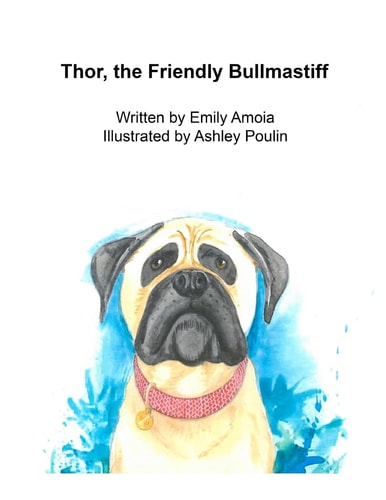Thor, the Friendly Bullmastiff