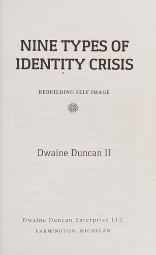 Nine Types of Identity Crisis Rebuilding Self Image