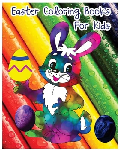 Easter Coloring Books For Kids A Fun Easter Coloring Books For Kids (JUMBO SIZE)