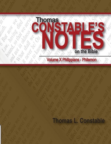 Thomas Constable's Notes on the Bible Volume X