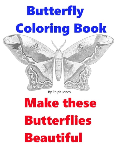 Butterfly Coloring Book Make These Butterflies Beautiful