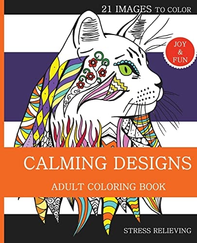 Calming Designs Adult Coloring Book