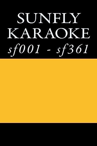 Sunfly Karaoke Listings Sunfly Karaoke Cdgs F001 - Sf361