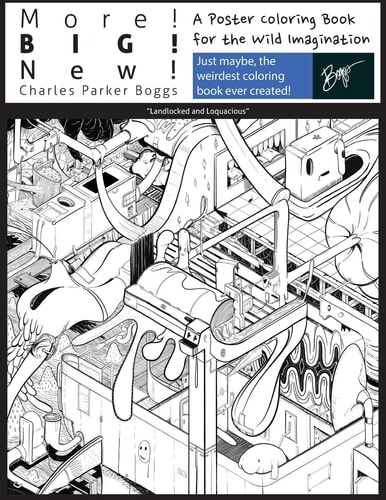 More! Big! New! A Poster Coloring Book for the Wild Imagination