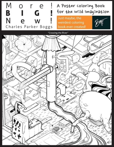 More! Big! New! A Poster Coloring Book for the Wild Imagination
