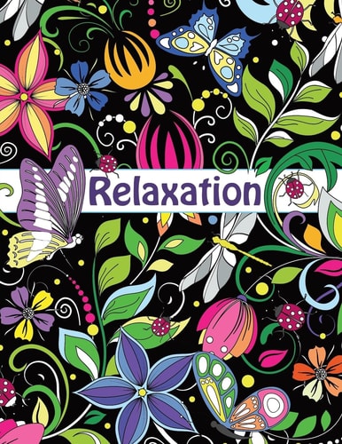 Relaxation-Coloring Book for Adults Flowers, Animals and Garden Designs