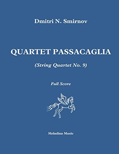 Quartet Passacaglia (String Quartet No. 9) Full Score
