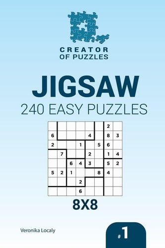 Creator of Puzzles - Jigsaw 240 Easy Puzzles 8x8 (Volume 1)
