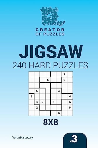 Creator of Puzzles - Jigsaw 240 Hard Puzzles 8x8 (Volume 3)