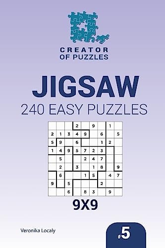 Creator of Puzzles - Jigsaw 240 Easy Puzzles 9x9 (Volume 5)