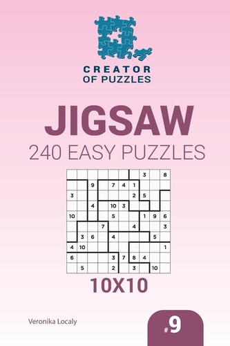 Creator of Puzzles - Jigsaw 240 Easy Puzzles 10x10 (Volume 9)