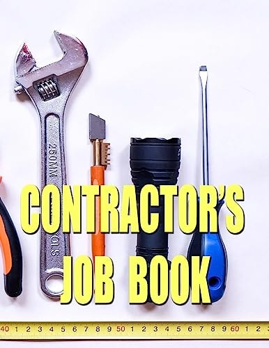 Contractor's Job Book Keep Track of Those Jobs