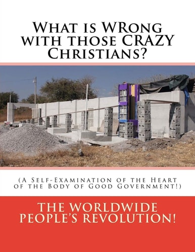 What Is WRong with Those CRAZY Christians? (a Self-Examination of the Heart of the Body of Good Government!)