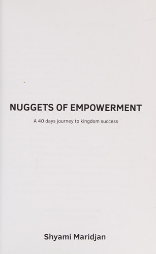 Nuggets of Empowerment