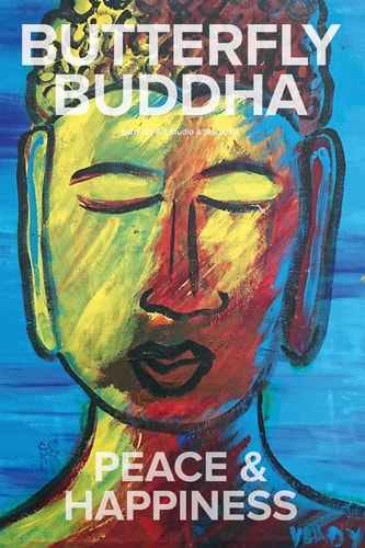 Butterfly Buddha ~ Peace and Happiness