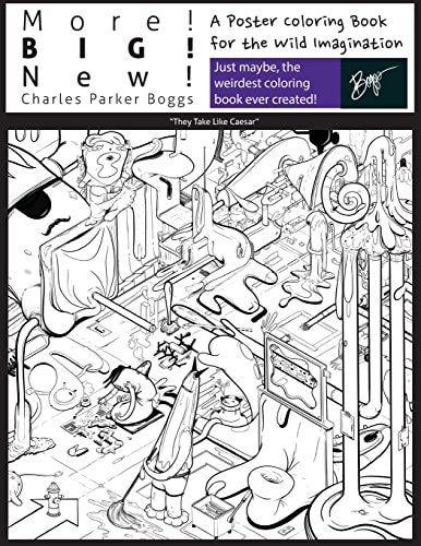 More! Big! New! A Poster Coloring Book for the Wild Imagination