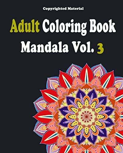 Adult Coloring Books Mandala Coloring Book for Stress Relief: Mandala For Adult Relaxation