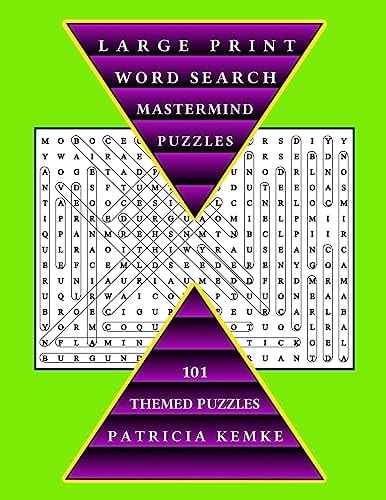 Large Print Word Search Mastermind Puzzles