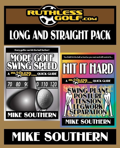 The RuthlessGolf.com Long and Straight Pack