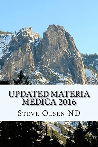 Updated Materia Medica 2016