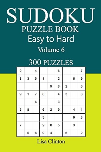 300 Easy to Hard Sudoku Puzzle Book