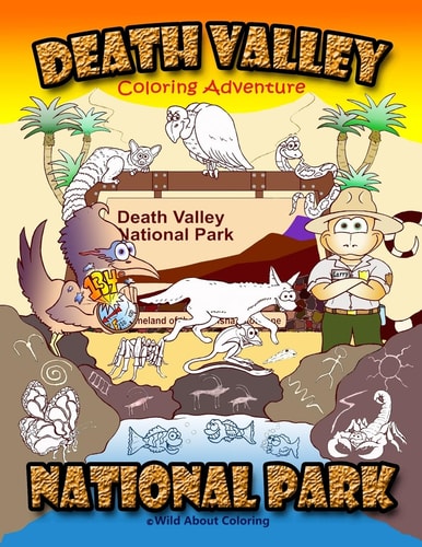 Death Valley National Park Coloring Adventure