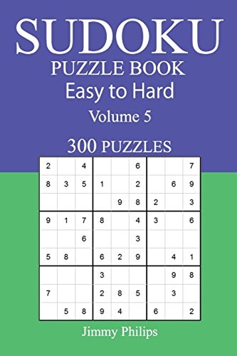300 Easy to Hard Sudoku Puzzle Book