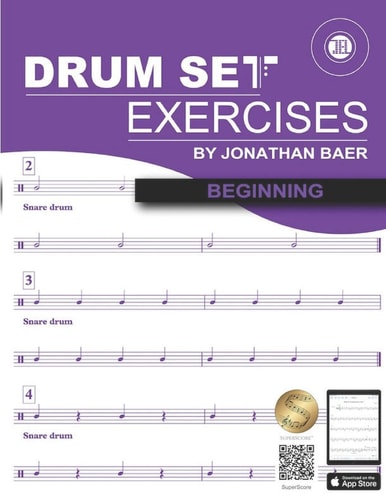 Beginning Drum Set Exercises
