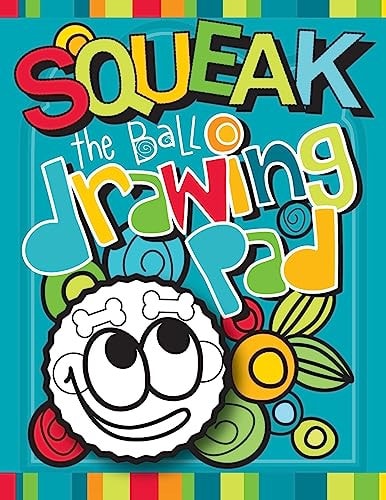 Squeak the Ball Drawing Pad Zooky and Friends Activity Books