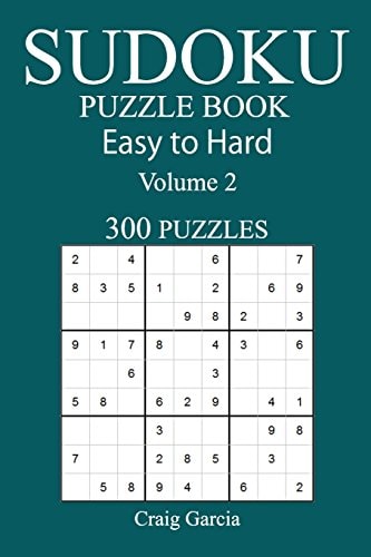 300 Easy to Hard Sudoku Puzzle Book