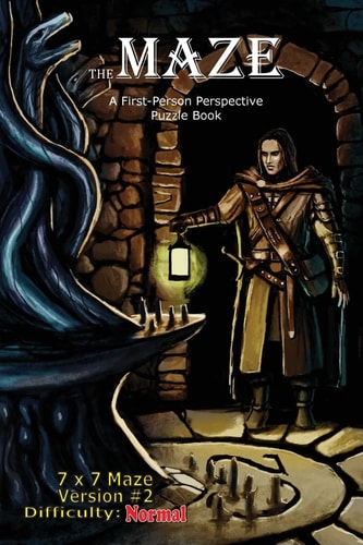 The Maze A First-Person Perspective Puzzle Book Normal 7x7 Version #2