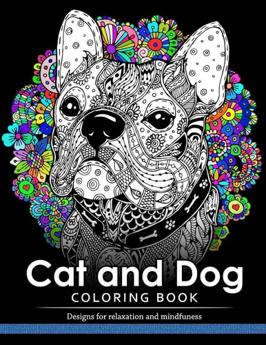 Cat and Dog Coloring Book The Best Friend Animal for Puppy and Kitten Adult Lover