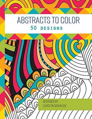 Abstracts to Color 50 Designs