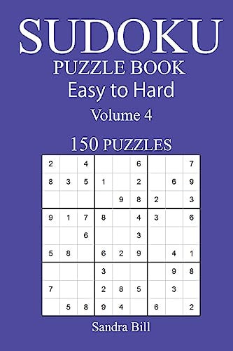 150 Easy to Hard Sudoku Puzzle Book